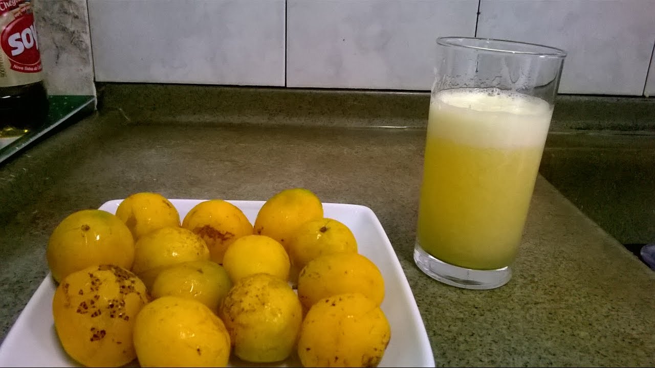 suco de cajá refrescante simples fácil