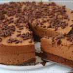 torta mousse de chocolate
