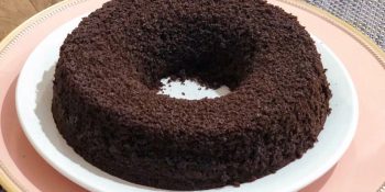 Bolo de café solúvel fácil