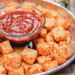 Dadinhos de tapioca com queijo coalho
