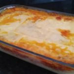 Escondidinho de macaxeira com calabresa