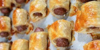 Enroladinho de linguiça