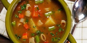Sopa picante de legumes