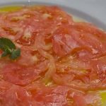 Carpaccio de tomate light