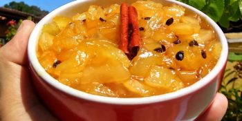 Doce de casca de maracujá