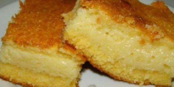 Bolo de milho cremoso vulcão simples fácil