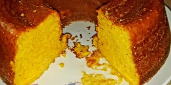 Bolo de milho sem trigo e sem fermento