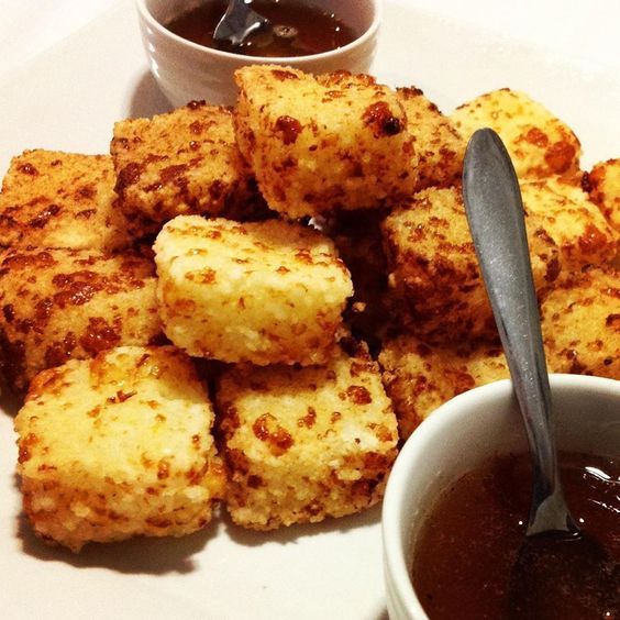 Dadinhos de tapioca com queijo coalho tudo gostoso ana maria