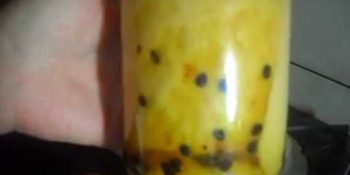 Doce de leite com maracujá