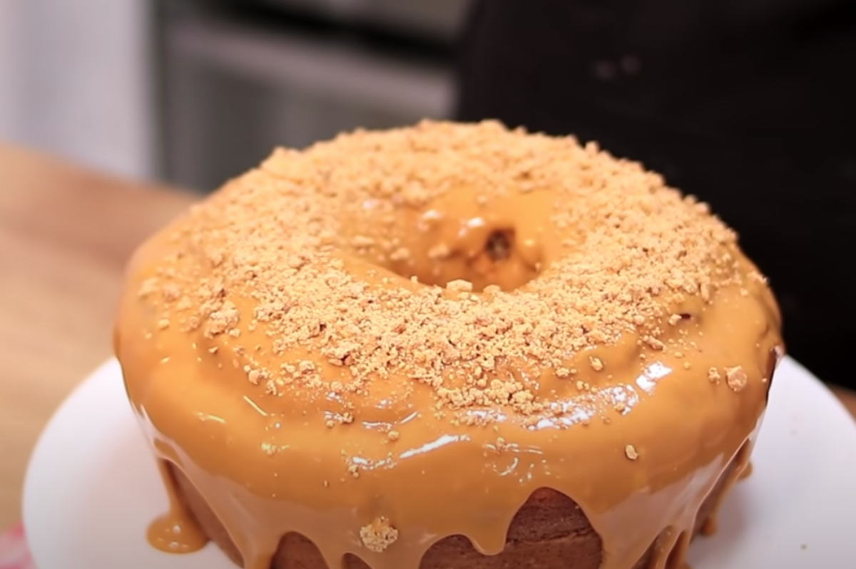 receita de bolo de paçoca