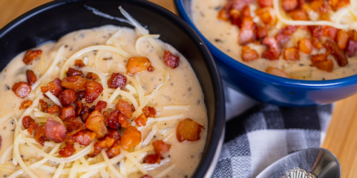 Sopa de batata do Ana Maria Braga: tudo gostoso