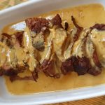 Bife ao molho de mostarda