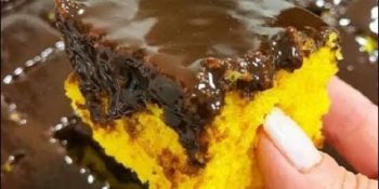 Bolo de cenoura tamanho família