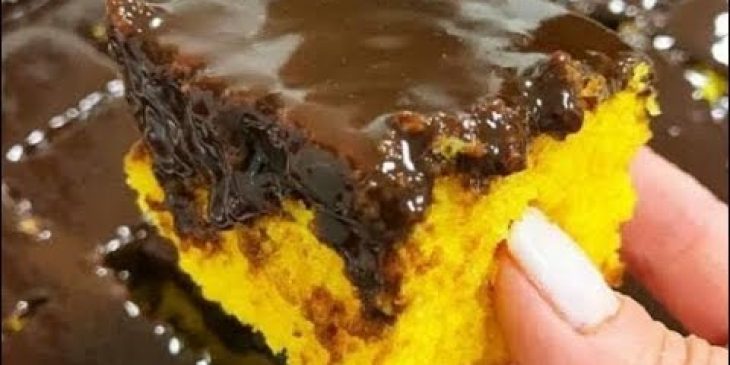 receita de bolo de cenoura tudo gostoso fofinho