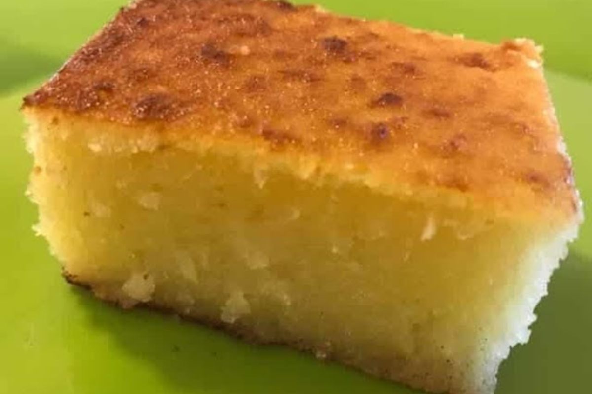 bolo de macaxeira