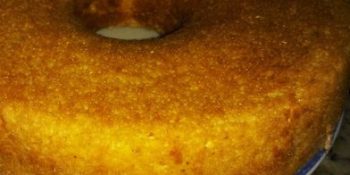 Bolo de milho sem trigo