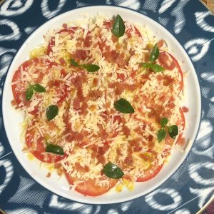 Carpaccio de tomate light