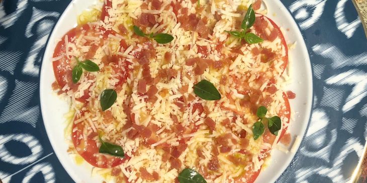 Carpaccio de tomate light