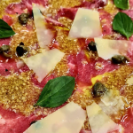 como fazer carpaccio de lagarto