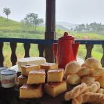 café da manhã no interior