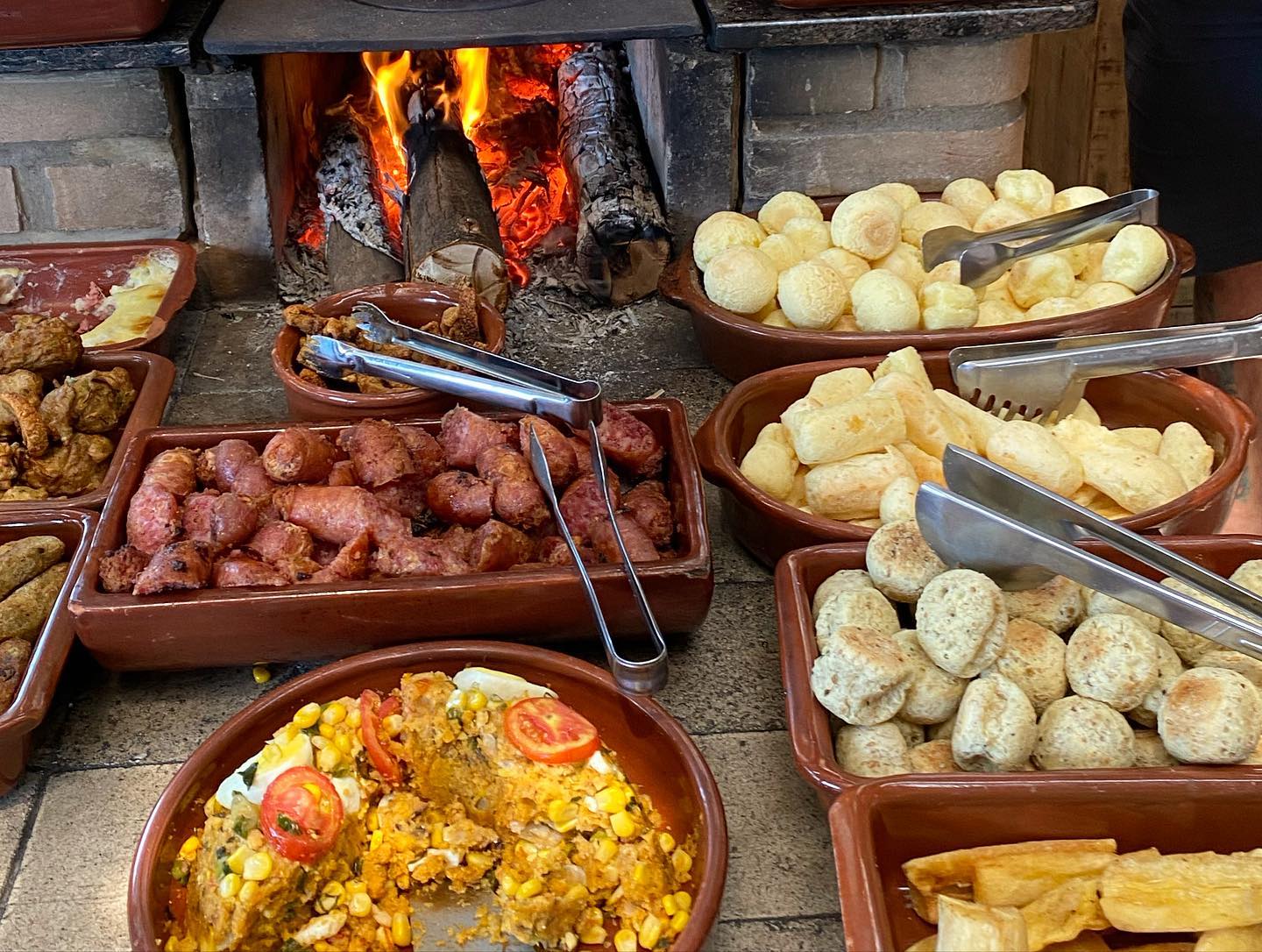 café da manhã na roça