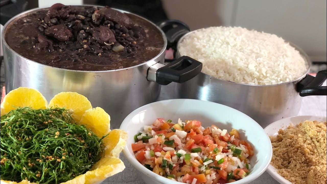 como fazer feijoada de domingo