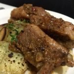 Costela de porco agridoce