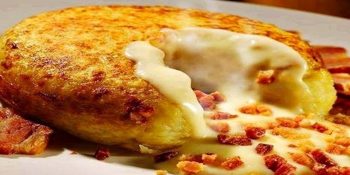 Fritada de batata frigideira