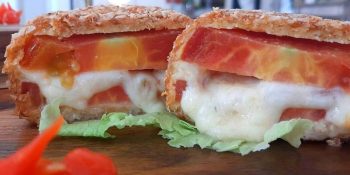 Lanche de frigideira