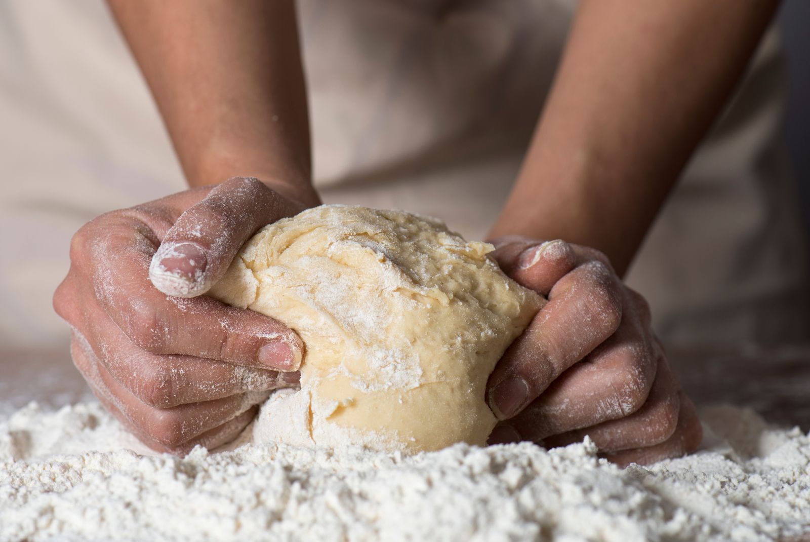 massa de pão fofinha