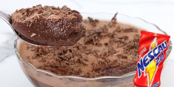 mousse de nescau