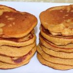 Panqueca de aveia e maçã