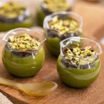 sobremesa de pistache simples