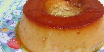 pudim de batata doce