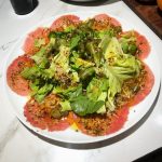 Salada de carpaccio