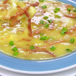 sopa da Palmirinha simples tudo gostoso