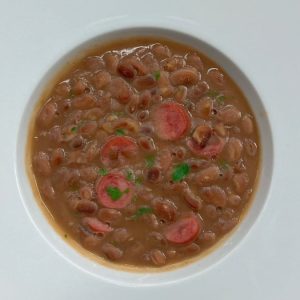 sopa de feijão do Edu Guedes tudo gostoso