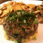 Tartar de atum com abacate