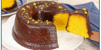 Bolo de cenoura do Edu Guedes