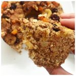 Bolo de frutas secas