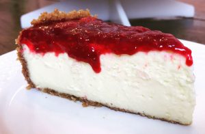 Cheesecake de framboesa 