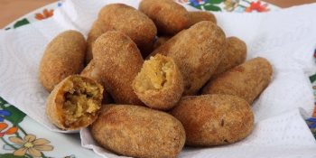 Croquete de frango de festa