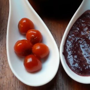 Lombinho de porco ao molho de amoras tudo gostoso