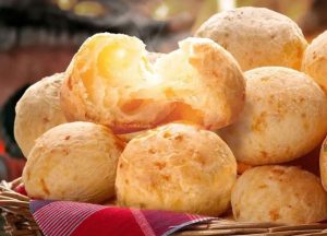 Pão de queijo com 3 ingredientes