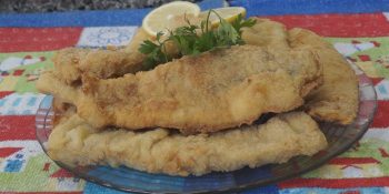 Pescadinha à milanesa