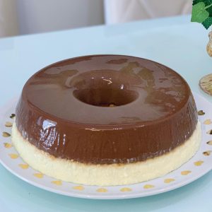 Pudim de prestígio sem forno
