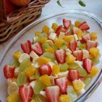 Salada de frutas tropicais