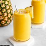 Smoothie de abacaxi e coco