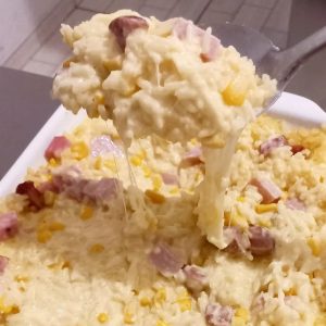 Arroz de forno de Dia dos Pais