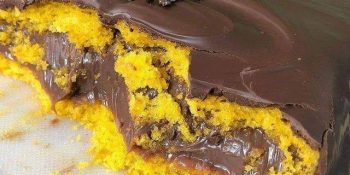 Bolo de cenoura de Dia dos Pais